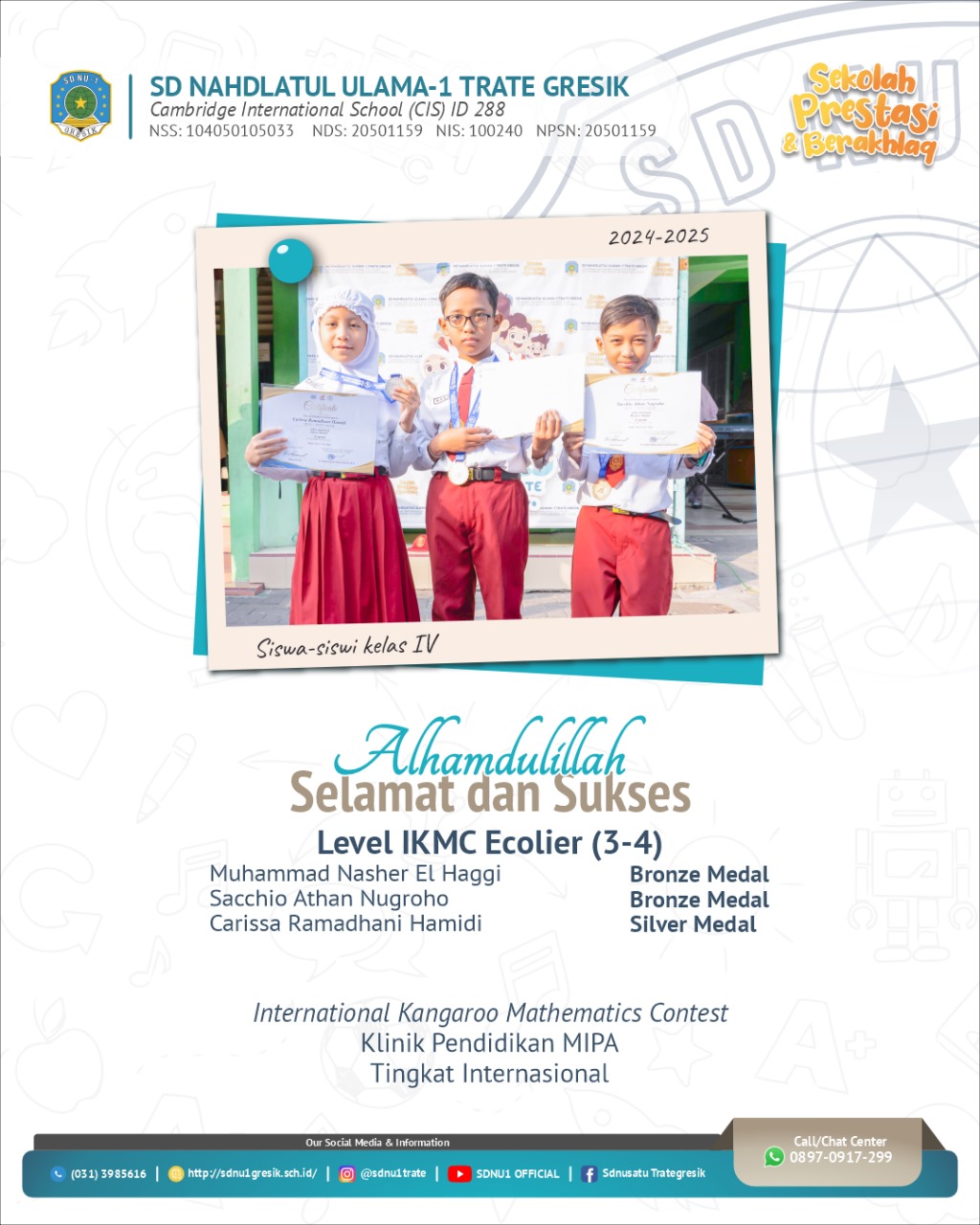 sdnu1trate_kakak-kelas-4-Juara-Level_IKMC_Ecolier_3_4-IKMC-klinik pendidikanMIPA-2024-tingkat-internasional